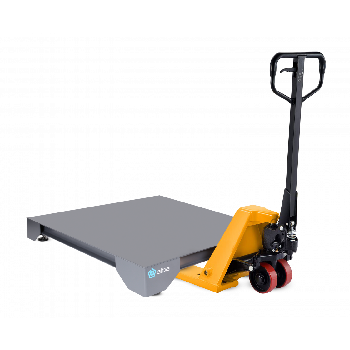 Floor scale for warehouse